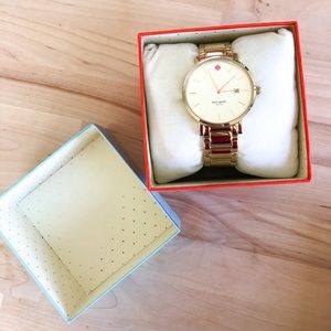 Kate Spade Gramercy Gold Watch